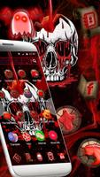 Red Bleed Skull Theme Screenshot 3