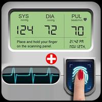 Blood Pressure Scanner Prank captura de pantalla 1