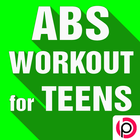 Abs Routine for Teens icône