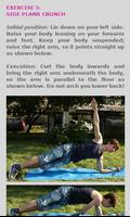 Poster Abs Routine for Teens