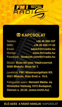 FM1 Rádió screenshot 2