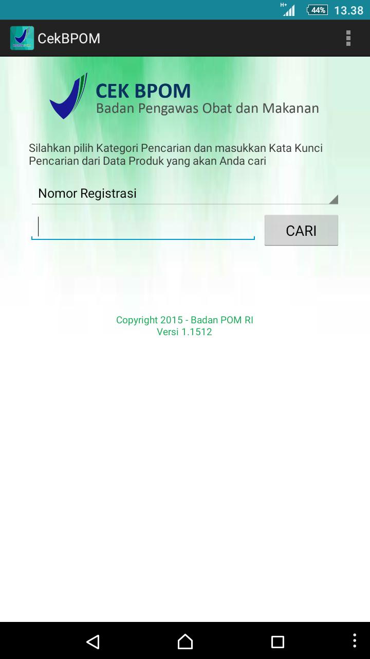 Data Produk Teregistrasi For Android Apk Download