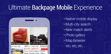 Backpage Mobile client