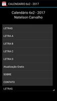 Calendário 6x2 - 2017 - Free screenshot 2