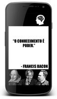 Frases de grandes pensadores Affiche