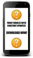 Funny Riddles - Free Jokes App Cartaz