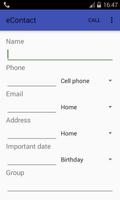 eContact screenshot 1