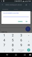 SMS AntiSpam droid screenshot 1