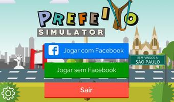 Prefeito Simulator - São Paulo Affiche