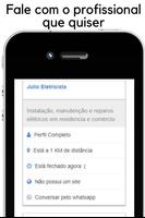 Encontre profissionais e clientes - App de serviço imagem de tela 1