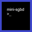 MiniSgbd Run SQL