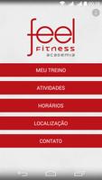 Feel Fitness Academia Affiche