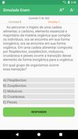 Simulado Enem 2018 تصوير الشاشة 1