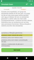 Simulado Enem 2018 تصوير الشاشة 3