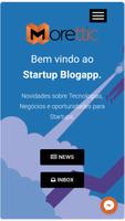 BlogAPP - Startup News Brasil poster