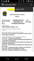 Consulta CNPJ screenshot 1