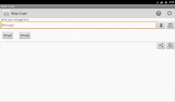 برنامه‌نما Nisys Crypt عکس از صفحه