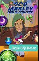 Bob Marley Concert Bubble Shoo Affiche