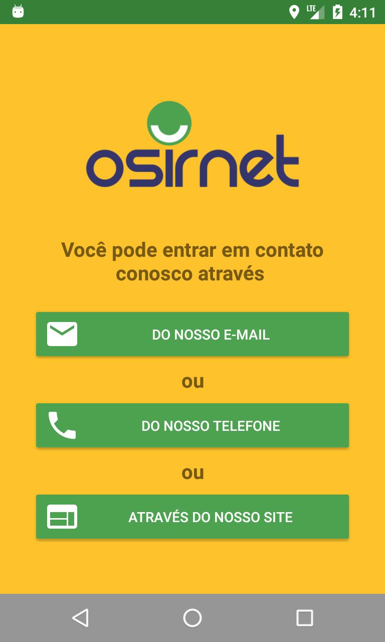 Portal Osirnet by Voalle Participacoes LTDA