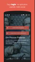 Em Poucas Palavras ポスター