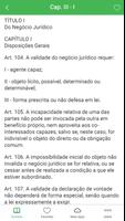 Código Civil Brasileiro Screenshot 1