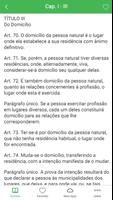 Código Civil Brasileiro syot layar 2