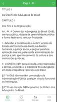 Estatuto da Advocacia 截图 2