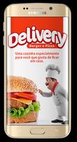 Delivery Burger e Pizza poster