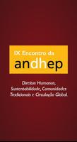 IX Encontro Nacional da ANDHEP 海報