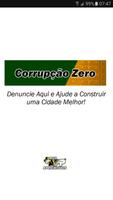 Corrupção Zero Affiche