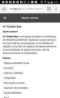 G7 Golden Bee syot layar 2