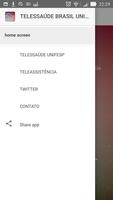 Telessaúde Brasil Redes Unifesp اسکرین شاٹ 2