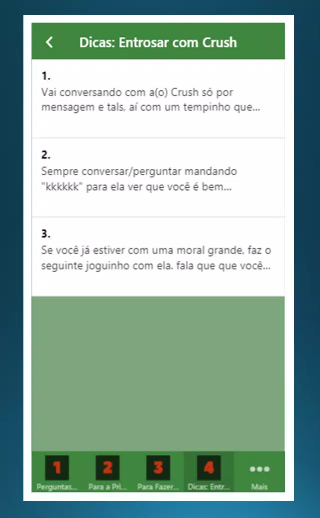 Crush - Perguntas e Dicas para Falar para ela APK للاندرويد تنزيل