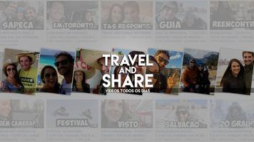 Travel and Share - Vídeos الملصق