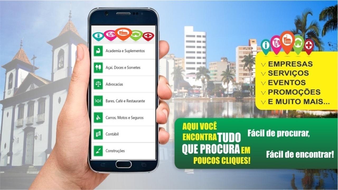 Aplicativo Guia Comercial Android IOS e Web