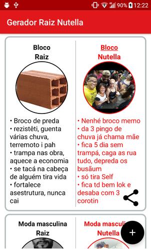 Gerador Raiz Vs Nutella For Android Apk Download