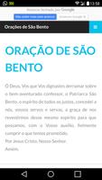 São Bento - Orações পোস্টার