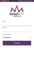 BaladAPP Check-In Cartaz