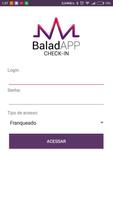 BaladAPP Check-In الملصق