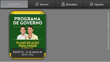 Prog. de Governo Marina Silva plakat