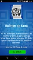 Boletim de Urna - QR Code poster