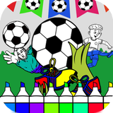 Livro de Colorir Times de Futebol Brasil e Mundo icône