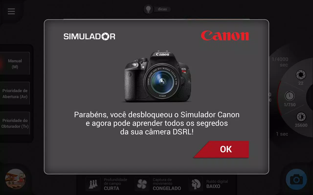 Descarga de APK de Simulador de Câmeras Canon para Android