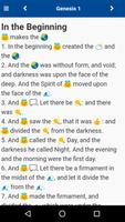 Emoji Bible 스크린샷 1