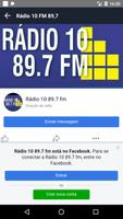 Rádio 10 FM 89,7 syot layar 1