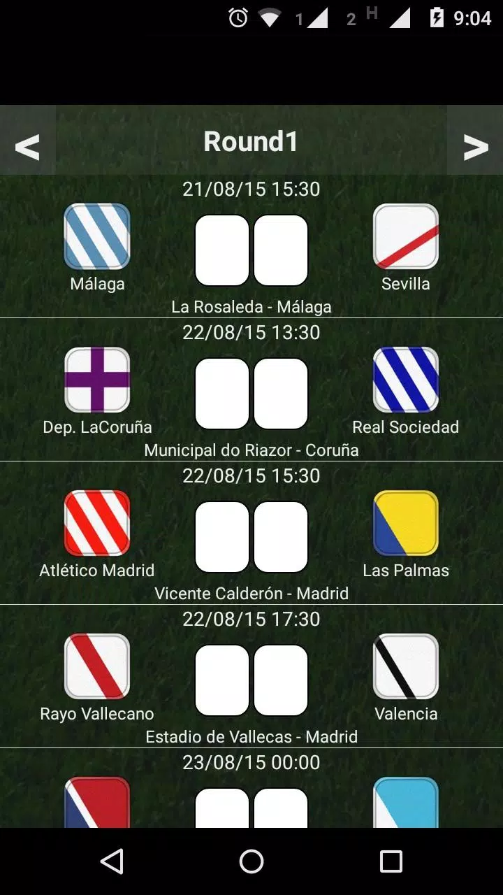 Table Spanish League APK for Android Download
