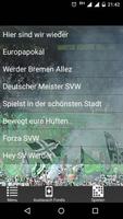Fangesänge - Werder Bremen-poster