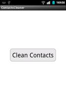 Contacts Cleaner Affiche