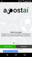 پوستر Bolão de Futebol - Apostaí