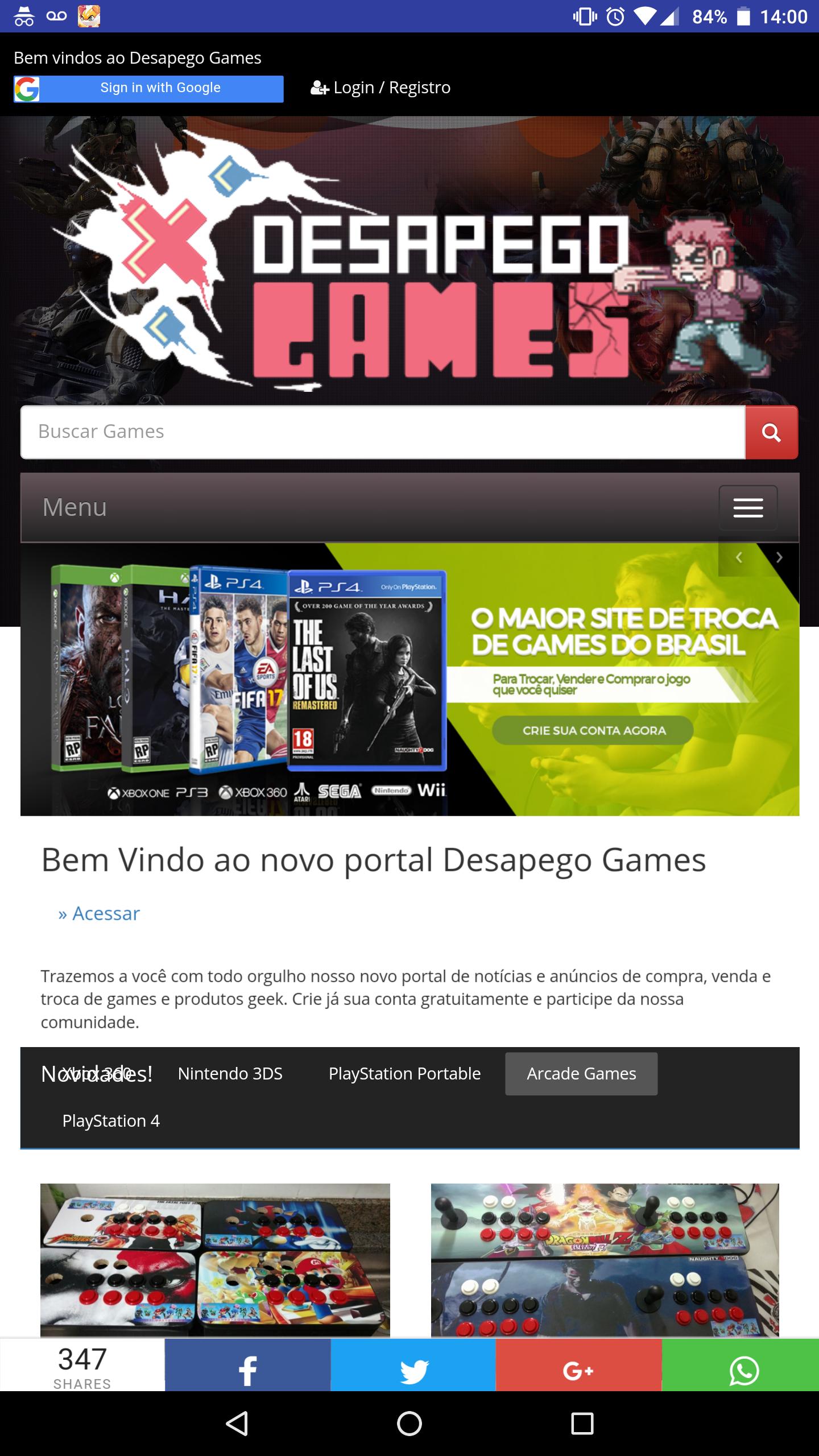 Desapego Games - Compra e venda de contas / jogos!